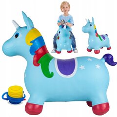 Надувная игрушка-единорог для прыжков UNICORN цена и информация | Игрушки для малышей | pigu.lt