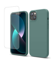 Soundberry Silicone  Set iPhone 14 Pro Max Marine Blue 2.5D цена и информация | Чехлы для телефонов | pigu.lt