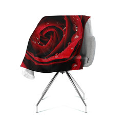 Плед Красная роза, 130х150 см цена и информация | Покрывала, пледы | pigu.lt