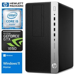 HP 600 G4 MT i5-8500 32GB 256SSD M.2 NVME+2TB GTX1650 4GB WIN11Home [refurbished] kaina ir informacija | Stacionarūs kompiuteriai | pigu.lt