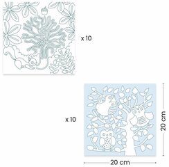 Spalvinimo užduočių dispenseris Djeco Miškas цена и информация | Принадлежности для рисования, лепки | pigu.lt