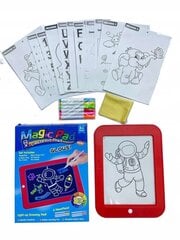 Доска для рисования с подсветкой Magic Pad цена и информация | Развивающие игрушки | pigu.lt