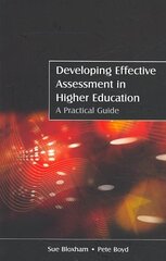 Developing Effective Assessment in Higher Education: A Practical Guide kaina ir informacija | Socialinių mokslų knygos | pigu.lt