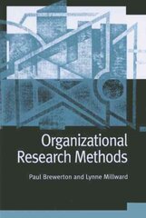 Organizational Research Methods: A Guide for Students and Researchers цена и информация | Книги по экономике | pigu.lt