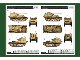 Konstruktorius Hobbyboss Marder III Ausf.M Tank Destroyer, 500+ d. kaina ir informacija | Konstruktoriai ir kaladėlės | pigu.lt
