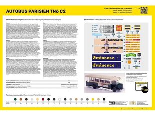 Konstruktorius Heller Autobus Parisien Renault TN6 C2 kaina ir informacija | Konstruktoriai ir kaladėlės | pigu.lt