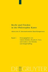 Recht und Frieden in der Philosophie Kants: Akten des X. Internationalen Kant-Kongresses цена и информация | Исторические книги | pigu.lt