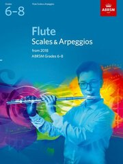 Flute Scales & Arpeggios, ABRSM Grades 6-8: from 2018 цена и информация | Книги об искусстве | pigu.lt