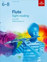 Flute Sight-Reading Tests, ABRSM Grades 6-8: from 2018 цена и информация | Книги об искусстве | pigu.lt