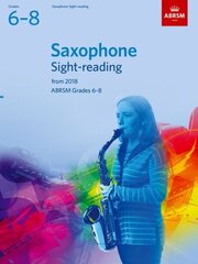 Saxophone Sight-Reading Tests, ABRSM Grades 6-8: from 2018 цена и информация | Книги об искусстве | pigu.lt