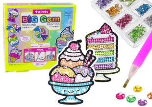 Набор для творческого склеивания алмазов - сладости цена и информация | Игрушки для девочек | pigu.lt