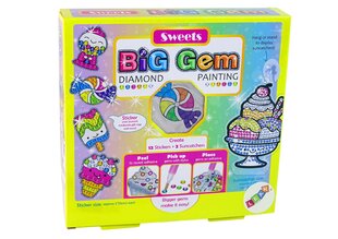 Набор для творческого склеивания алмазов - сладости цена и информация | Игрушки для девочек | pigu.lt