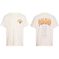 Tommy Hilfiger marškinėliai vyrams, smėlio spalvos цена и информация | Мужские футболки | pigu.lt