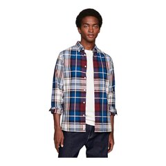 рубашка tommy hilfiger mw0mw32931 MW0MW32931_BLDW5_2XL цена и информация | Мужские рубашки | pigu.lt