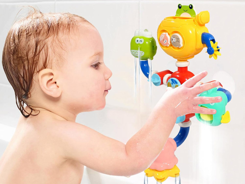 Vonios žaislas vandens malūnas kaina ir informacija | Žaislai kūdikiams | pigu.lt