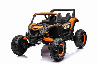 Vaikiškas dvivietis keturratis Defend 4x4 Buggy ATV, oranžinis kaina ir informacija | Elektromobiliai vaikams | pigu.lt