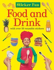 Sticker Fun - Food & Drink kaina ir informacija | Knygos mažiesiems | pigu.lt