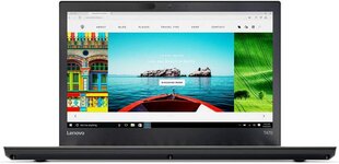 Lenovo ThinkPad T470 14", Intel Core i7-7600U, 32GB, 512GB SSD, WIN 10 Pro, черный цена и информация | Ноутбуки | pigu.lt