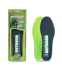 Стельки Footgel Plantilla Outdoor Eucalipto Talla, размер 43-47 цена и информация | Средства для ухода за одеждой и обувью | pigu.lt