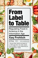 From Label to Table: Regulating Food in America in the Information Age kaina ir informacija | Socialinių mokslų knygos | pigu.lt