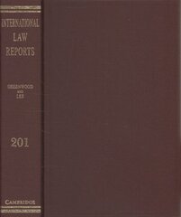 International Law Reports: Volume 201 цена и информация | Книги по экономике | pigu.lt