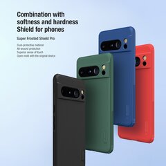 Nillkin Super Frosted PRO Back Cover for Google Pixel 8 Black цена и информация | Чехлы для телефонов | pigu.lt