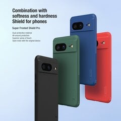 Nillkin Super Frosted PRO Back Cover for Google Pixel 8 Black цена и информация | Чехлы для телефонов | pigu.lt