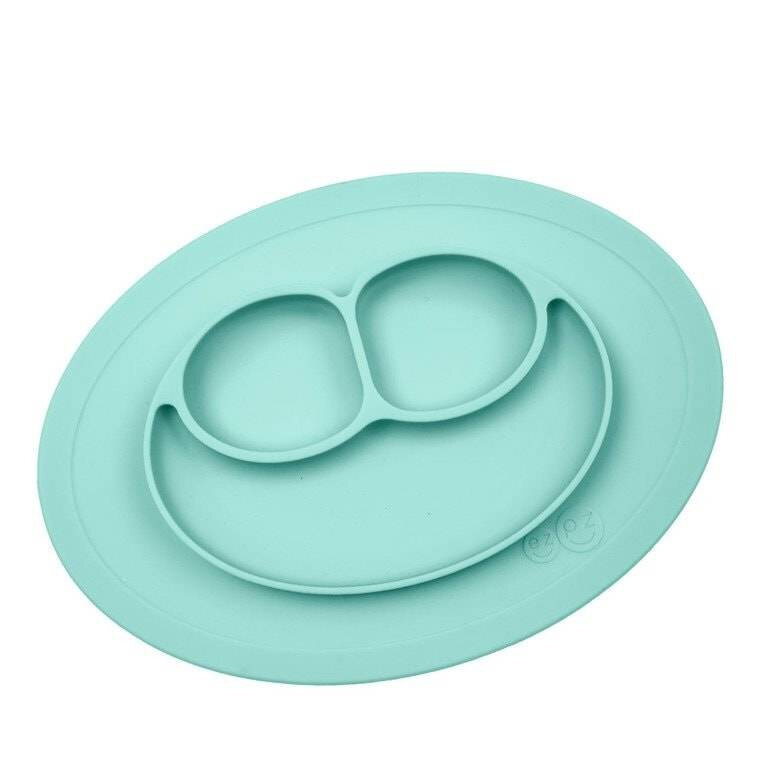 Silikoninė lėkštė su prilimpančiu padėklu Ezpz, mėlyna, 240 ml. цена и информация | Kūdikių indai, indeliai pienui ir įrankiai | pigu.lt