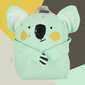 Vaikiška kuprinė Koala, žalia цена и информация | Kuprinės ir krepšiai | pigu.lt