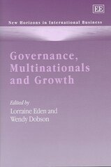 Governance, Multinationals and Growth kaina ir informacija | Ekonomikos knygos | pigu.lt
