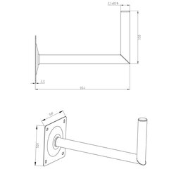 Corab USL-38/400-H kaina ir informacija | TV antenos ir jų priedai | pigu.lt