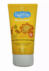 Kremas nuo saulės Bebble Sun Protection Milk SPF 50, 150 ml kaina ir informacija | Kremai nuo saulės | pigu.lt