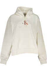 Женская спортивная куртка Calvin Klein Full Zip Белый цена и информация | Женские толстовки | pigu.lt