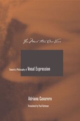 For More than One Voice: Toward a Philosophy of Vocal Expression kaina ir informacija | Enciklopedijos ir žinynai | pigu.lt