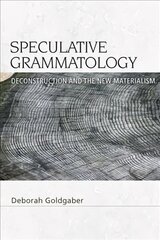 Speculative Grammatology: Deconstruction and the New Materialism цена и информация | Исторические книги | pigu.lt