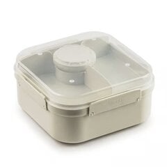 Branq Lido pietų dėžutė, 1.6 l, balta kaina ir informacija | Maisto saugojimo  indai | pigu.lt