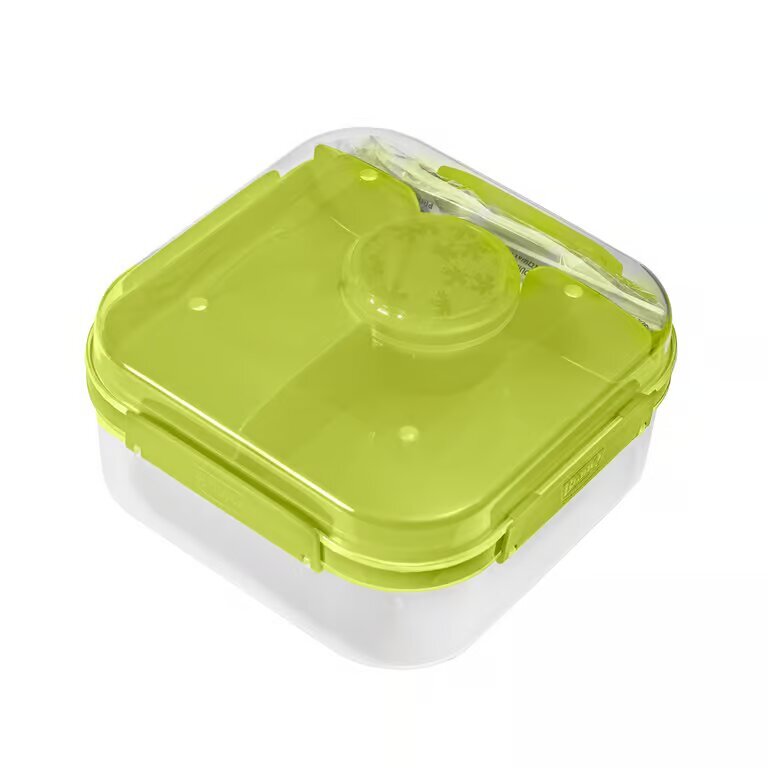 Branq Lido pietų dėžutė, 1.6 l, žalia kaina ir informacija | Maisto saugojimo  indai | pigu.lt