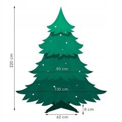 Dirbtinė Kalėdinė eglutė Springos CT0133, 220 cm kaina ir informacija | Eglutės, vainikai, stovai | pigu.lt