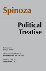 Spinoza: Political Treatise kaina ir informacija | Socialinių mokslų knygos | pigu.lt