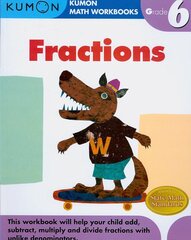 Grade 6 Fractions цена и информация | Книги для самых маленьких | pigu.lt