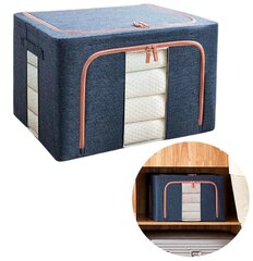 Лоток для ящика платяного шкафа 50 см x 40 см x 33 см, F18, синий цена и информация | Вешалки и мешки для одежды | pigu.lt