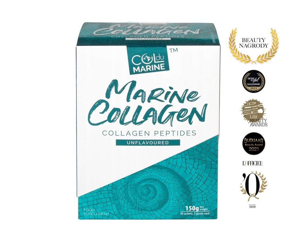 Maisto papildas Col Du Marine Jūrinis žuvies kolagenas, 270 pak. x 5 g цена и информация | Vitaminai, maisto papildai, preparatai grožiui | pigu.lt