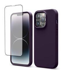 Soundberry MagSafe Silicone Set iPhone 14 Pro Max Elderberry 5D цена и информация | Чехлы для телефонов | pigu.lt