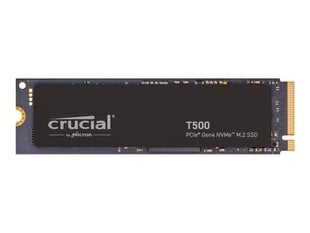 Crucial T500 (CT1000T500SSD8T) kaina ir informacija | Vidiniai kietieji diskai (HDD, SSD, Hybrid) | pigu.lt