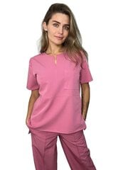 Медицинская туника для женщин T-2C, розовая цена и информация | Медицинская одежда | pigu.lt