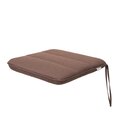 Подушка для кресла Hobbygarden Ada, коричневая