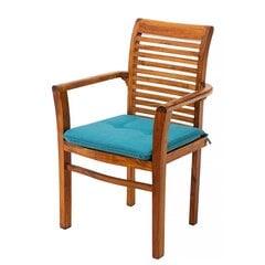 Kėdės pagalvėlė Hobbygarden Bella, mėlyna kaina ir informacija | Pagalvės, užvalkalai, apsaugos | pigu.lt