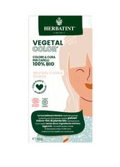 Plaukų kaukė Herbatint Vegetal Color Neutral Cassia Power, 100 ml kaina ir informacija | Priemonės plaukų stiprinimui | pigu.lt