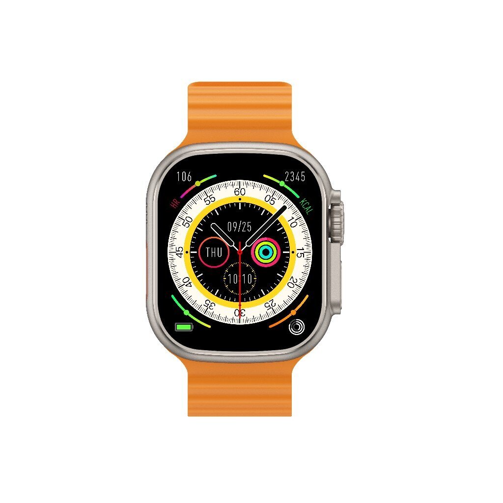 Riversong Motive 8 Ultra SW808 Midnight Black/Orange kaina ir informacija | Išmanieji laikrodžiai (smartwatch) | pigu.lt