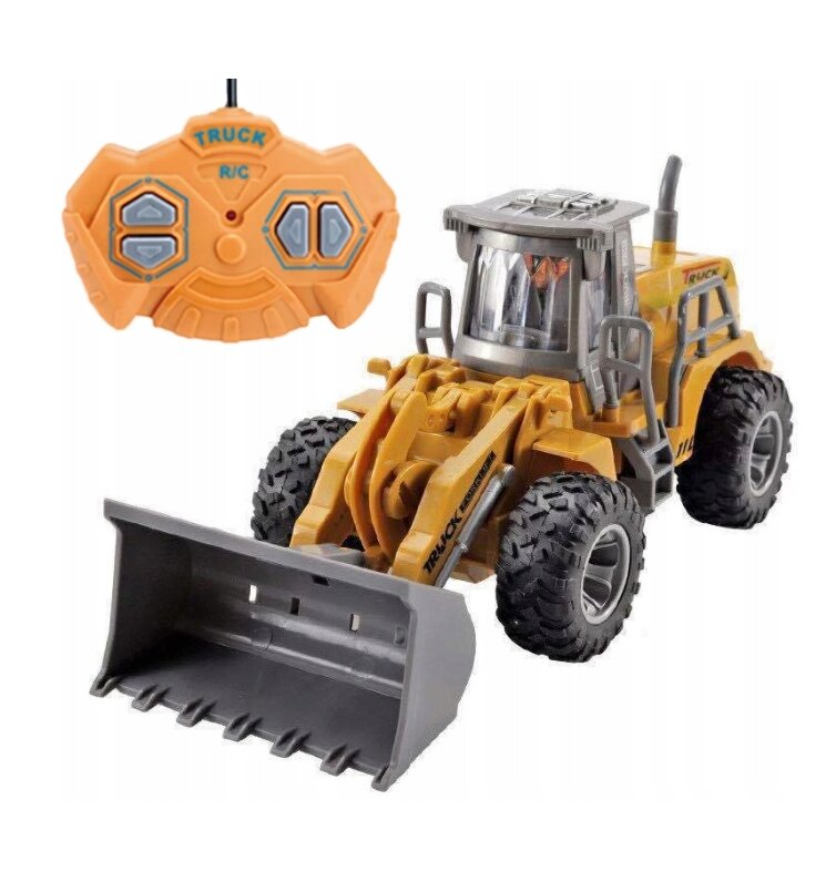 Radijo bangomis valdomas traktorius - ekskavatorius kaina ir informacija | Žaislai berniukams | pigu.lt